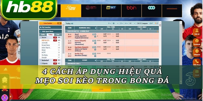 4 cách áp dụng hiệu quả mẹo soi kèo trong bóng đá